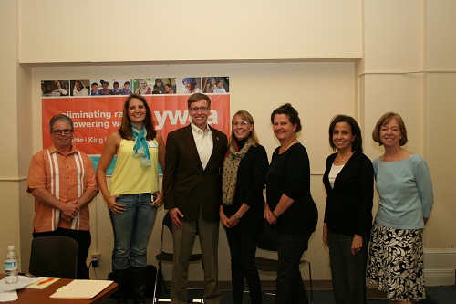 YWCA staff with governor candidate Rob McKenna